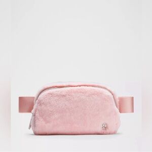 Lululemon Soft Pink Plush Bag